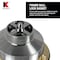 Keeney Mfg Heavy Duty Kitchen Sink Strainer W/ Power Ball Basket, Stainless Steel K1439SS - alternate 6